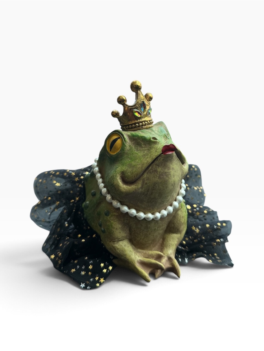 Viral Halloween Frog Princess Crown Tutu Figurine 2026 frog queen - Picture 6 of 6